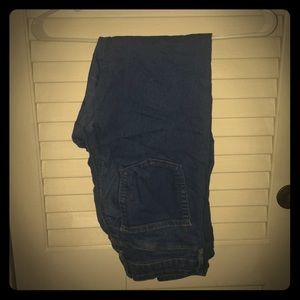 High waisted mom jeans stretchy